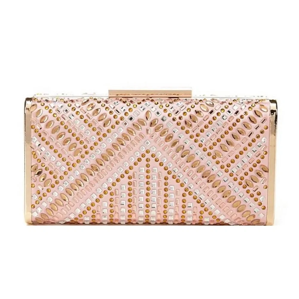 Antonio Melani Heatset Rhinestone Clutch